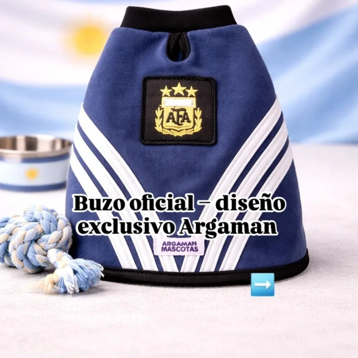 Buzo Polar Argentina para Mascotas (ver Tabla de Talles y Precios)