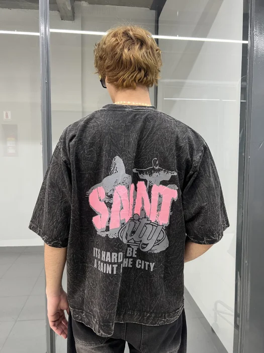 Boxy Fit Cloud Wash