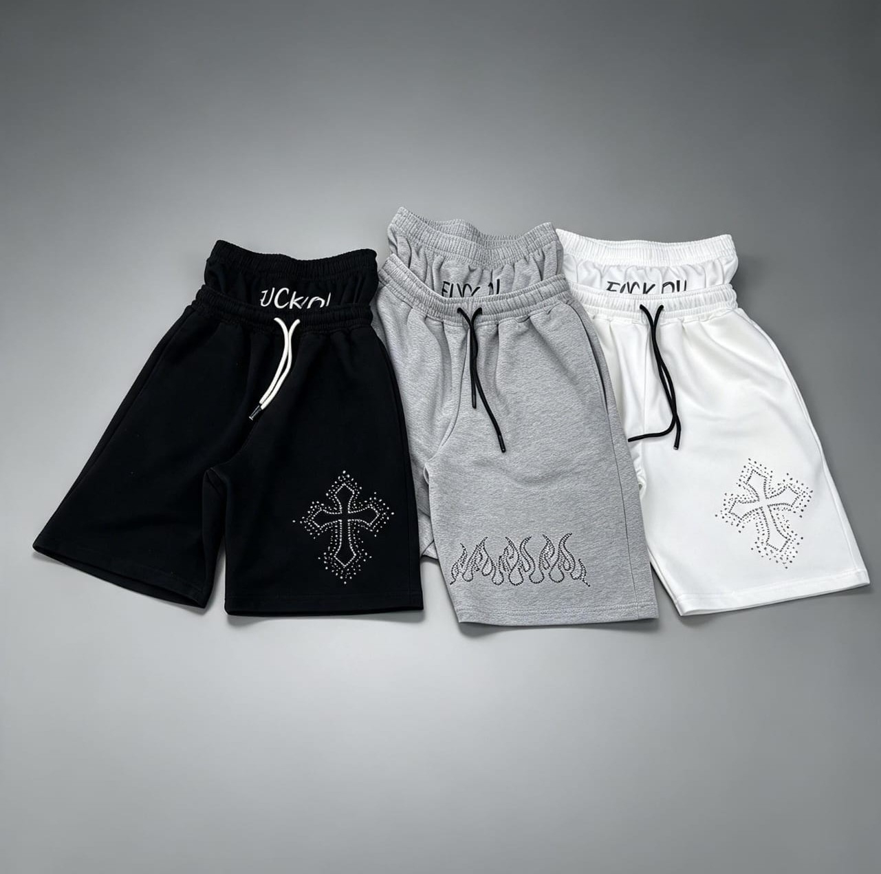 Short Doble Cintura "strass" - Imagen 3