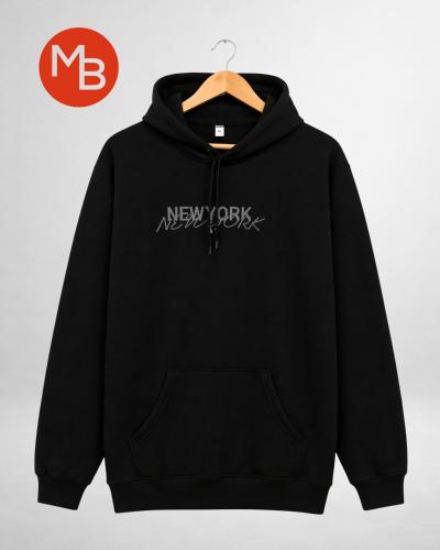 Buzo Canguro Estampado Frisado - Miniatura 3