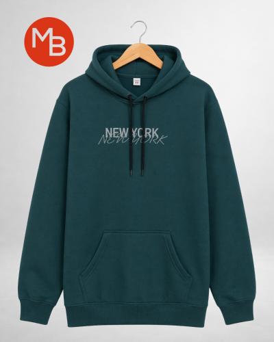 Buzo Canguro Estampado Frisado - Miniatura 6