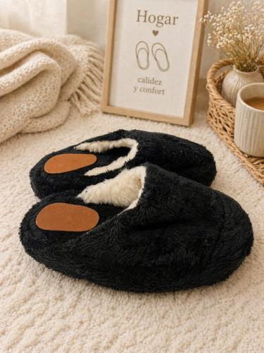 Pantuflas China Abiertas Interior de Corderito Comodisimas