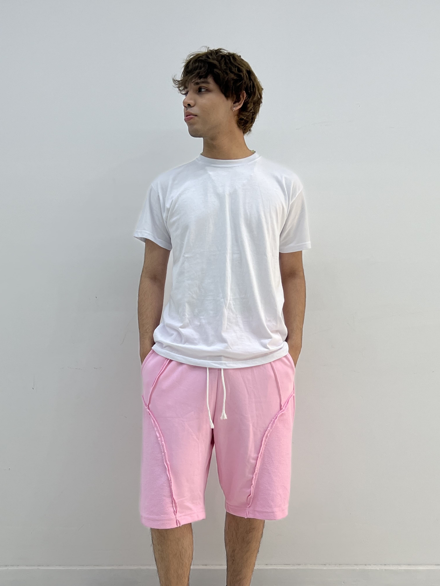 Short Baggy 3/4 con Recorte - Imagen 6
