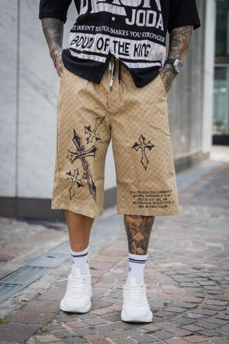 Short Gabardina Estampado