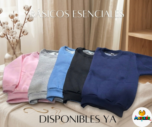 Buzos Lisos de Niñ@