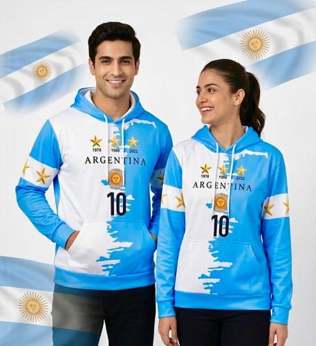 Buzo Argentina Frizado Unisex - Miniatura 3