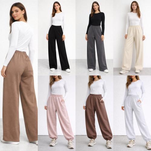 Wide Leg de Frisa con Regulador