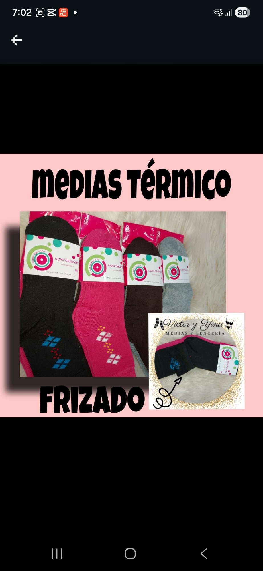 Medias Termicas Importadas - Imagen 2