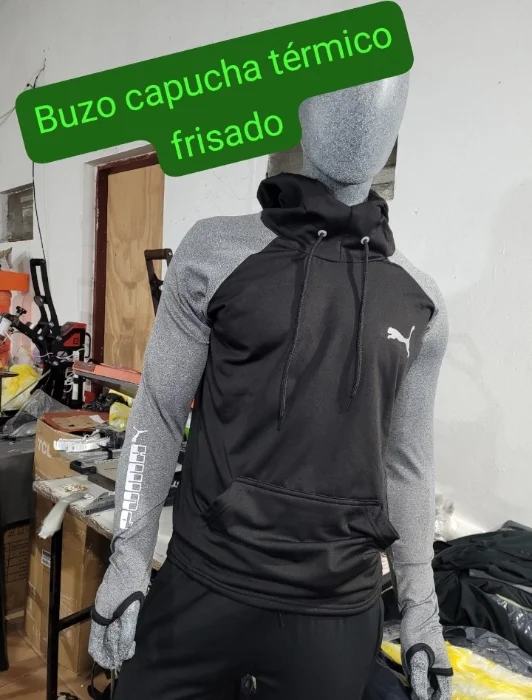 Buzos Laycra con Capucha
