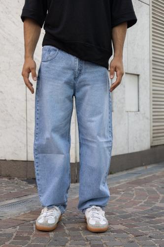 Baggy Celeste C/bigotes