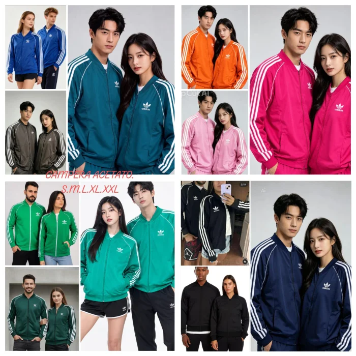 Campera Adi Retro Unisex Acetato