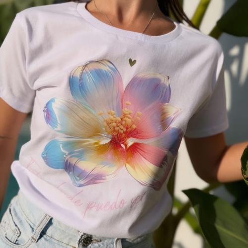 Remera Flor
