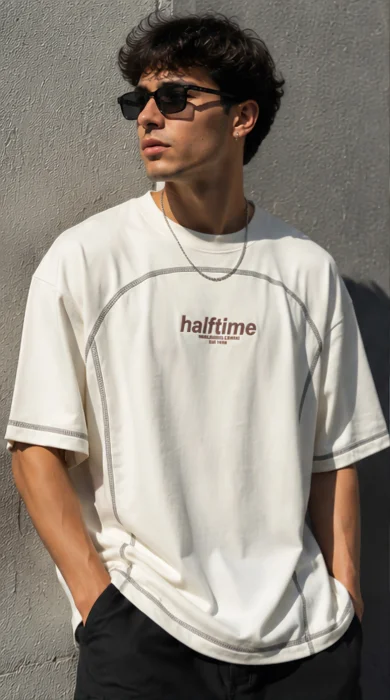 Remera Contratono Oversized
