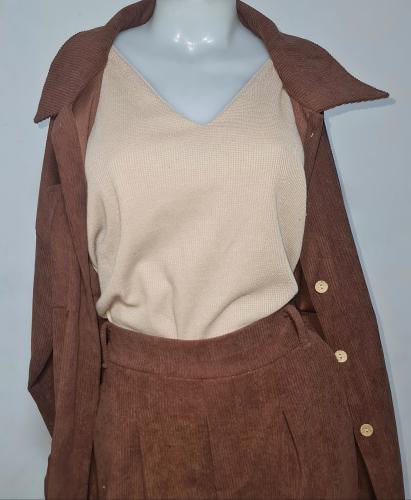 Camisaco Corderoy de Mujer - Miniatura 3