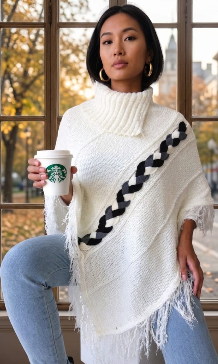 Poncho Trenza - Imagen 6