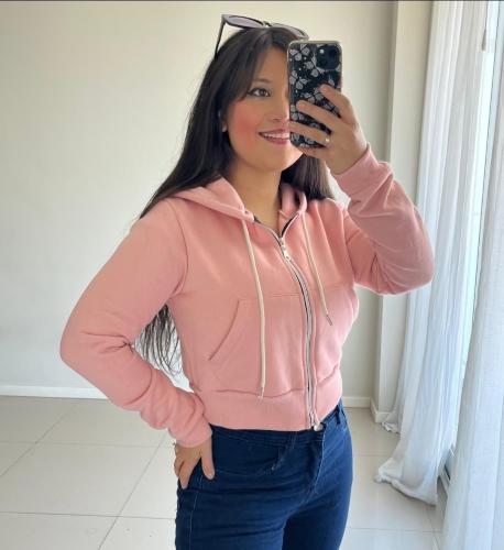 Campera Corta Frisa Peinada ( N  ) - Miniatura 2