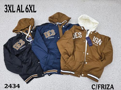 Campera Inflable Tipo Universitaria - Miniatura 2