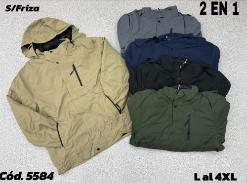 Campera 2 en 1 sin Piel - Miniatura 2