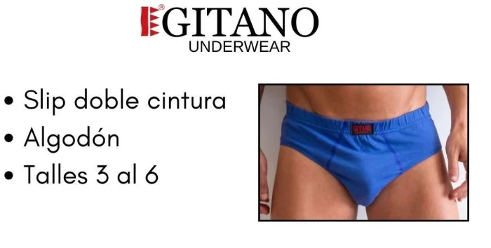 Slip Gitano Hombre /lisos