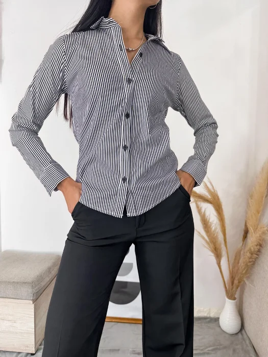 Camisas Rayada de Poplin