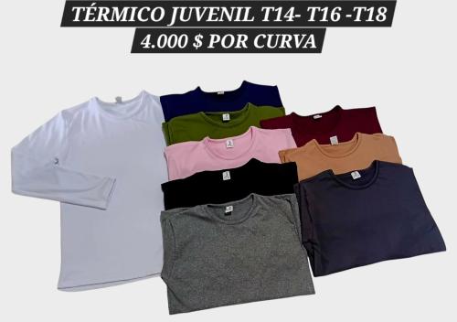 Camiseta Térmico Juvenil