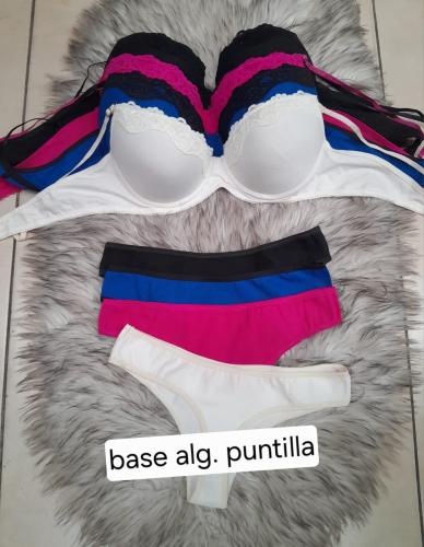 Conjunto Algodón Puntilla