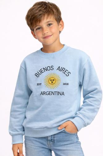 Buzo Algodón de Friza Bordado Unisex