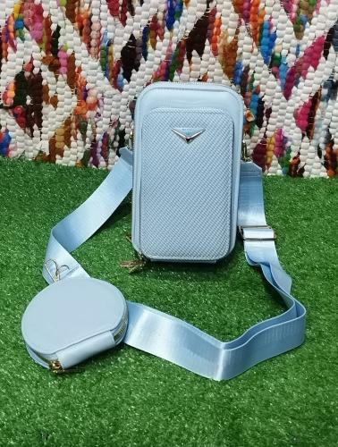 Porta Celular Grnde de 3 Cierre con Monedero*   de Cuero Pu Excelente Calidad - Miniatura 2