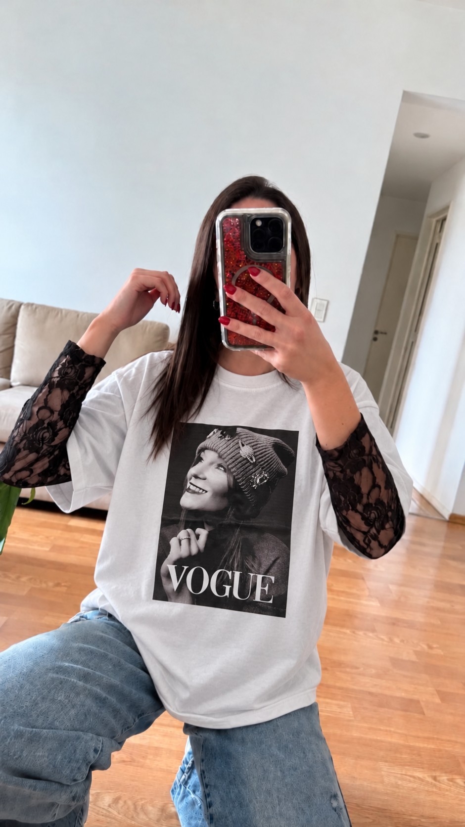 Remera Estampada Vogue - Imagen 2