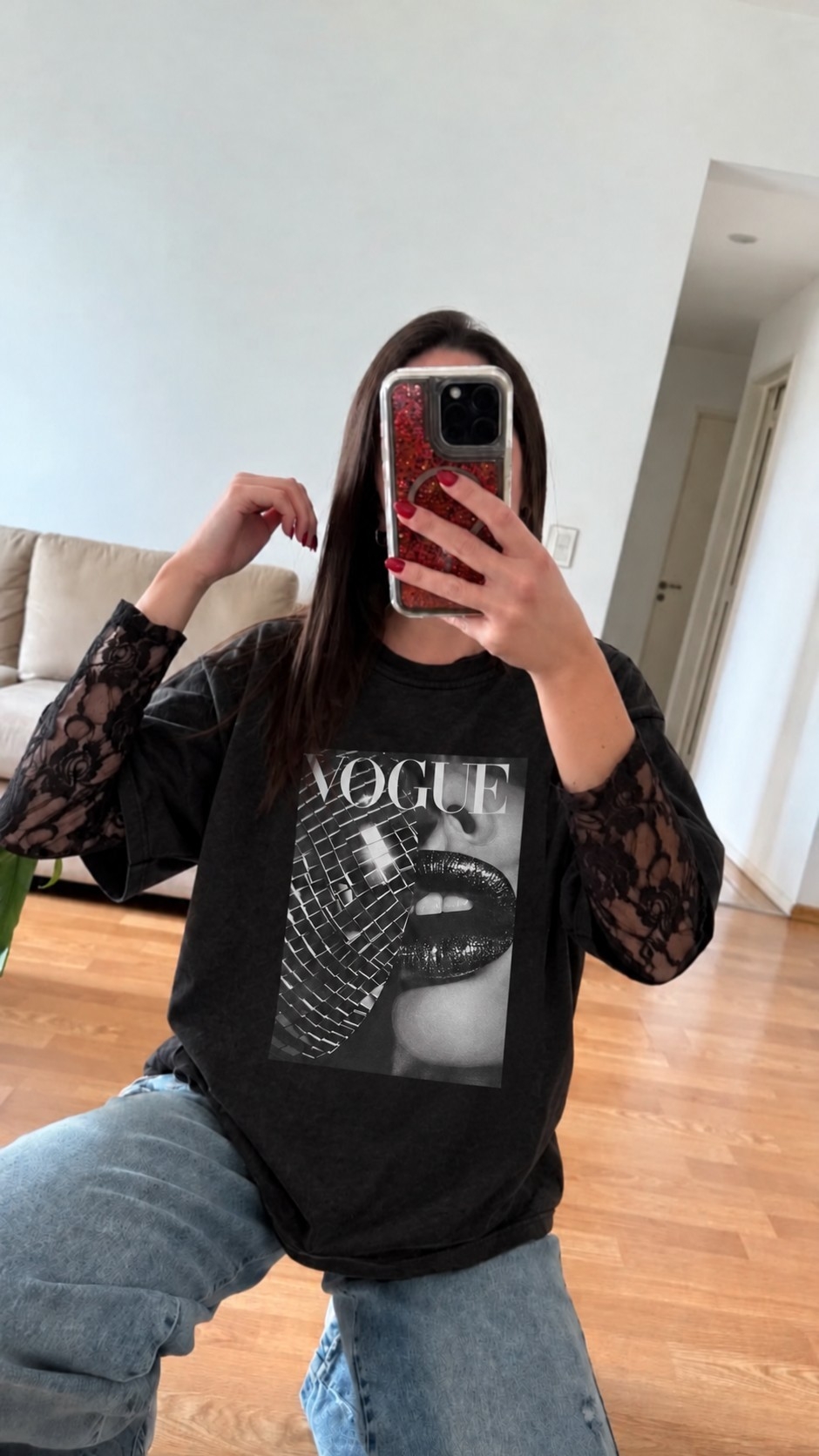 Remera Estampada Vogue - Imagen 3
