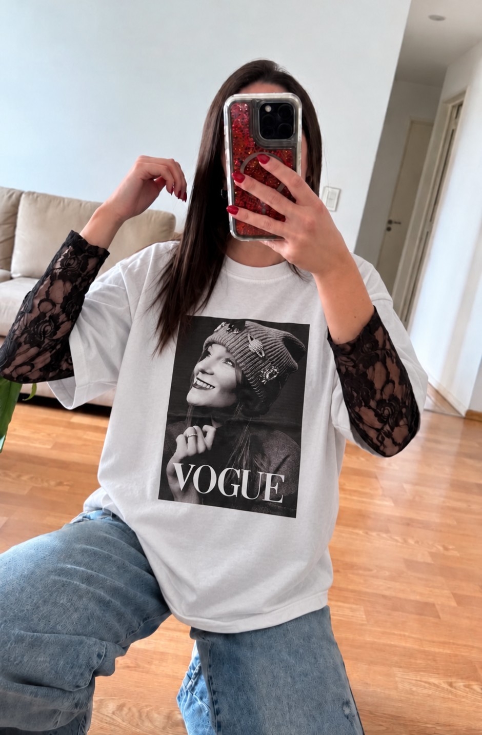 Remera Estampada Vogue - Imagen 3