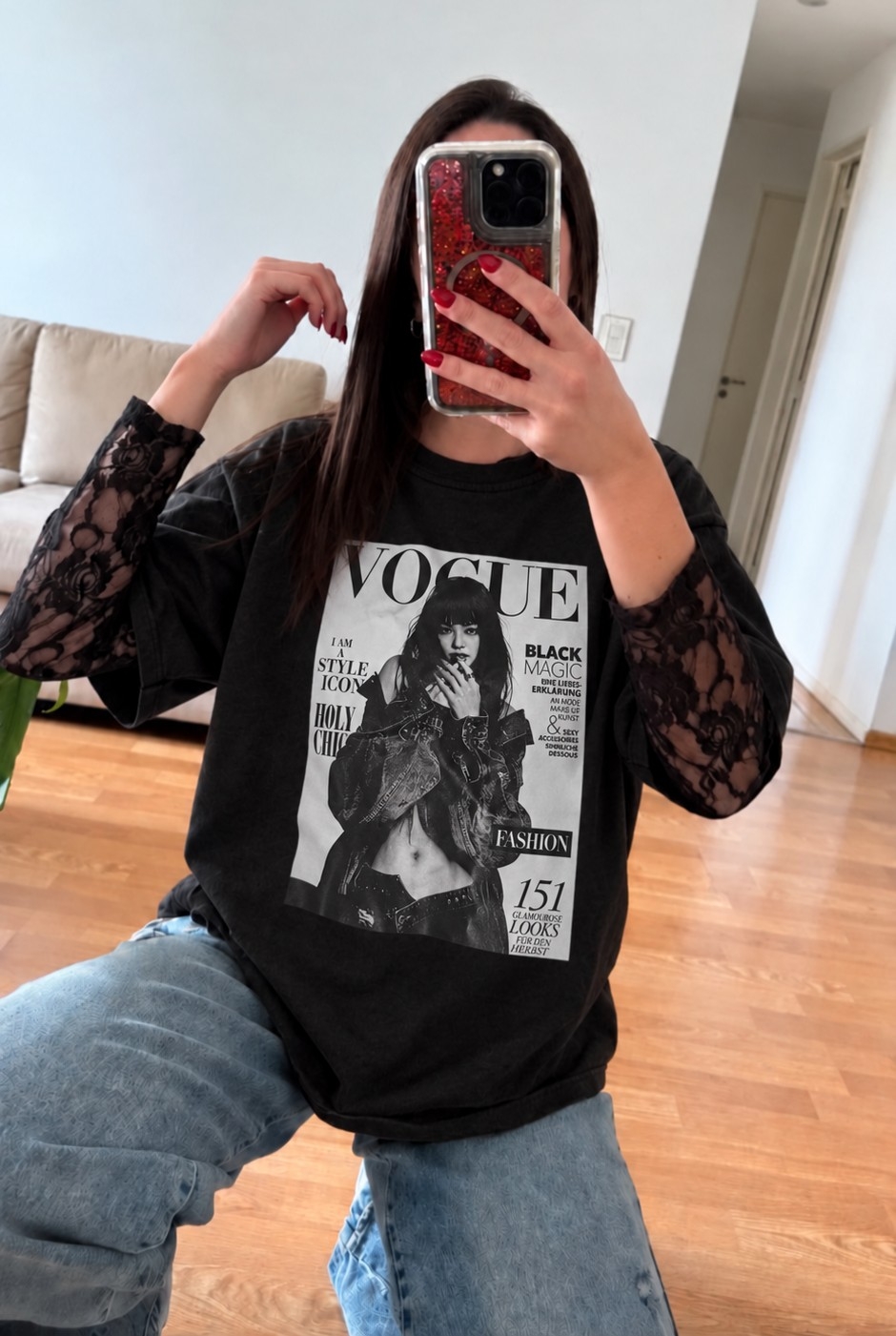 Remera Estampada Vogue - Imagen 6