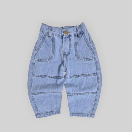 Baggy Recortes Jeans
