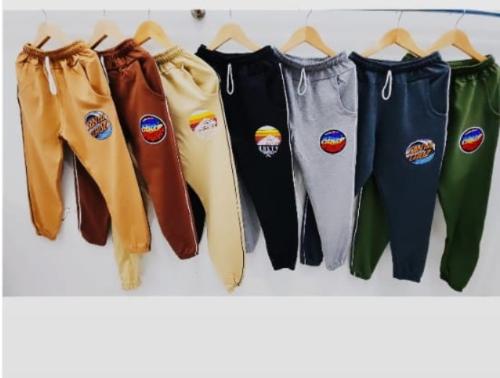 Frizado Estampado Pantalón