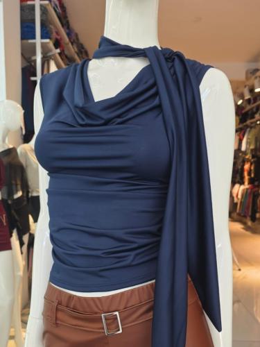 Musculosa Lycra con Lazo