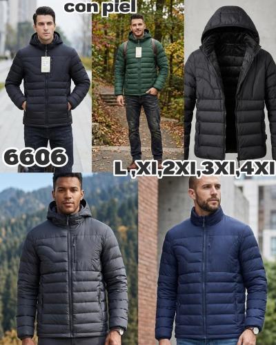 Campera con Piel