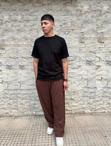 Pantalón  Bagui  de Hombre Tela Wafle - Miniatura 3