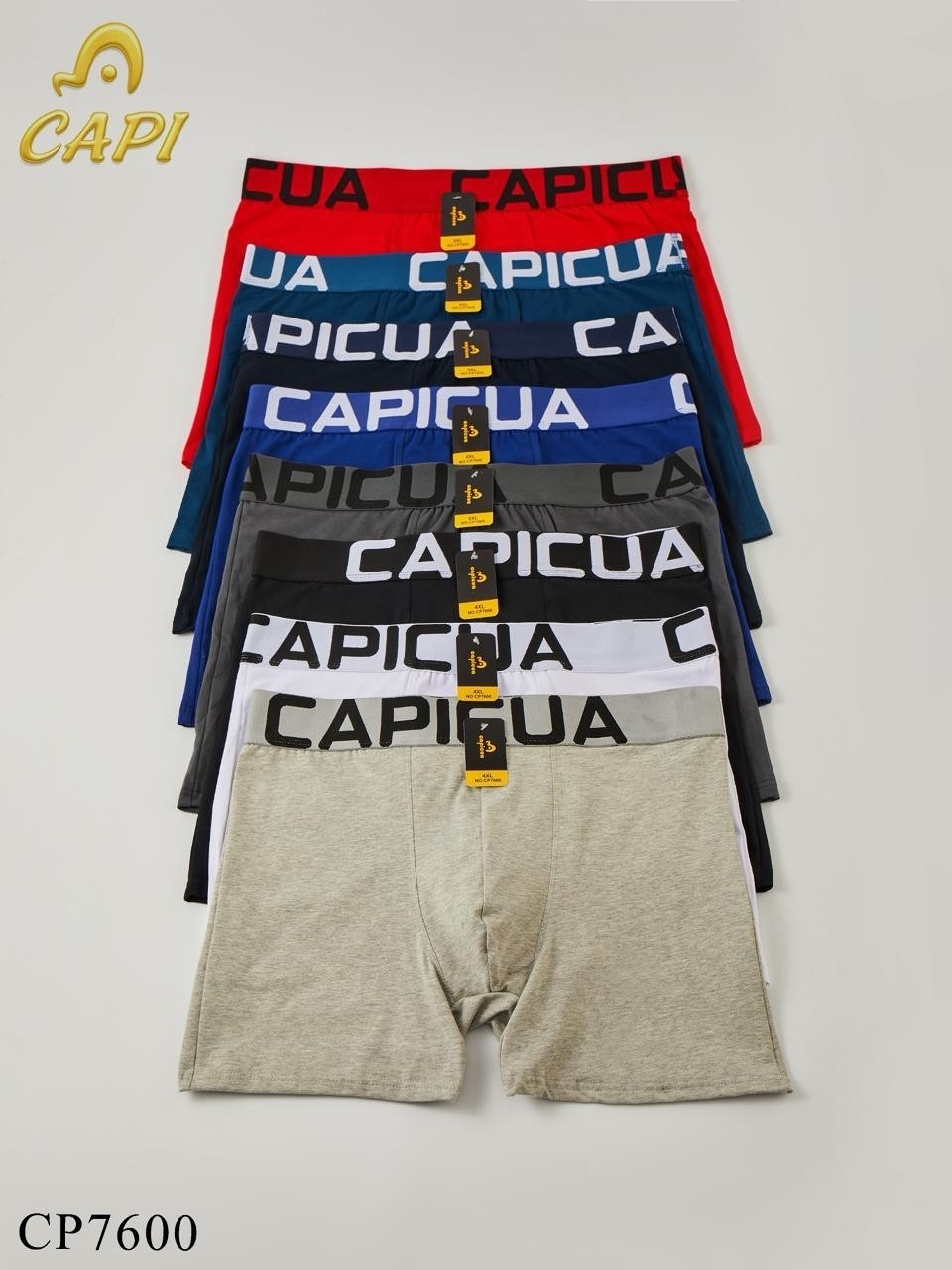 Boxer Capicua Algodón Liso y Estampado - Imagen 2