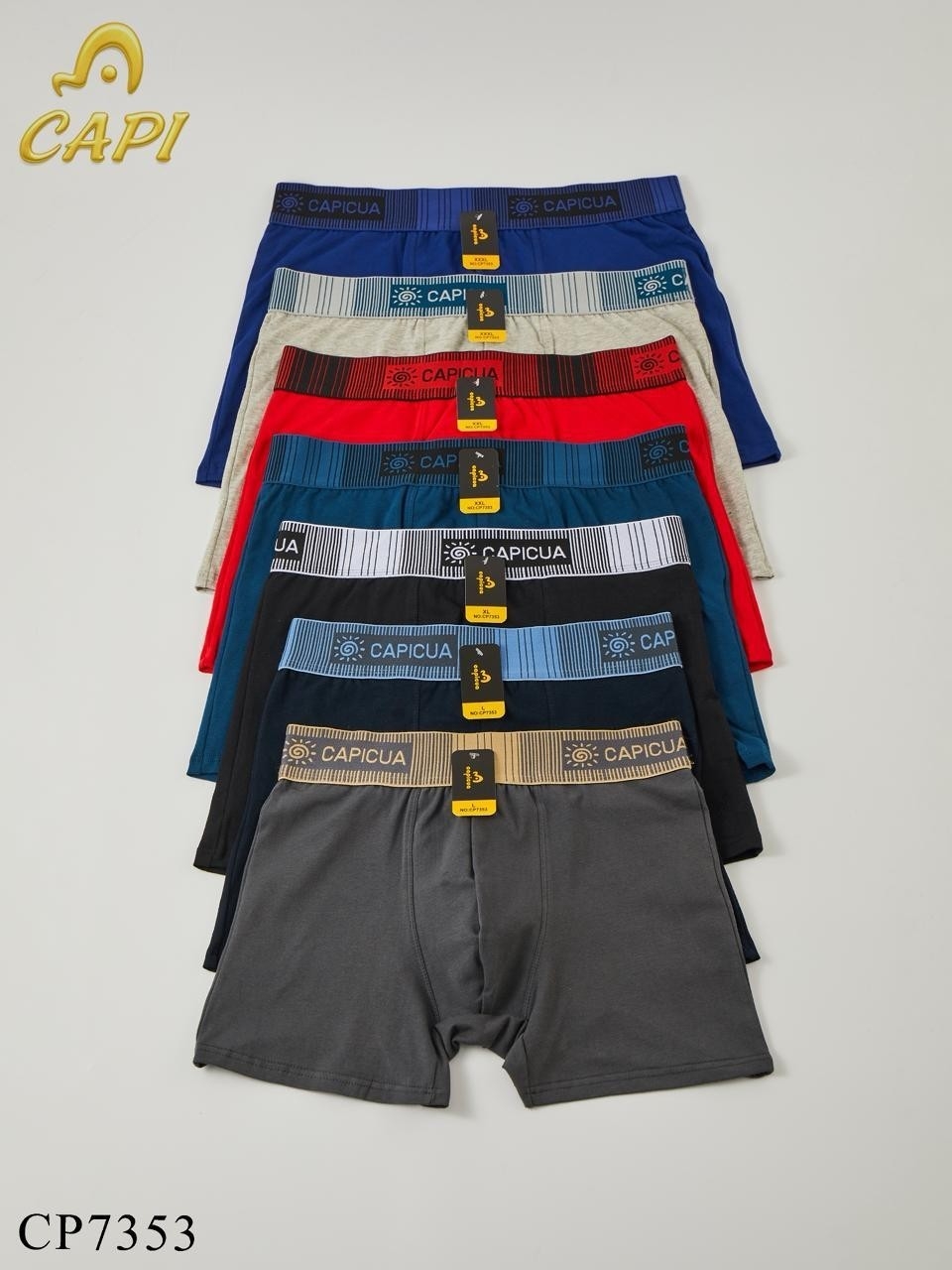 Boxer Capicua Algodón Liso y Estampado - Imagen 7