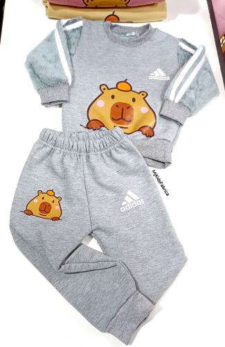 Conjunto Adidas con Piel