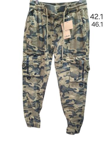 Pantalon Gabardina Camuflado Marca Irun - Miniatura 6
