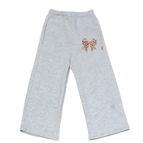 4179 Pantalón Nena Teen Wide Frisa Moño Lana - Miniatura 2