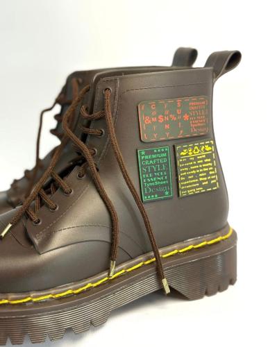 Botas de Lluvia Tipo Borcego con Cordón Suela Gruesa - Miniatura 2