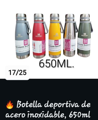 Botella Deportiva Acero
