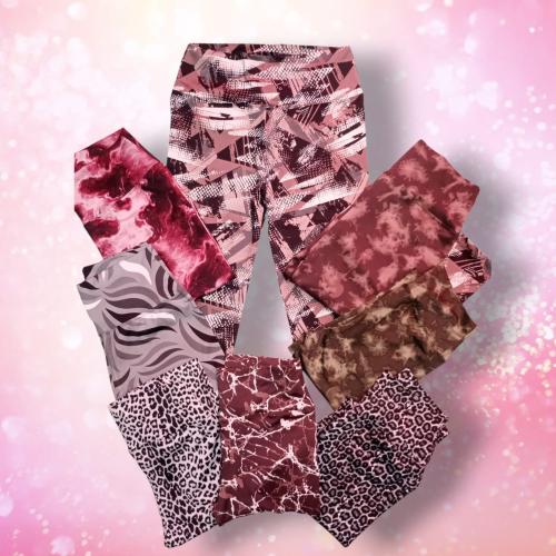 Calzas Lycra de Mujer Sublimadas - Miniatura 3