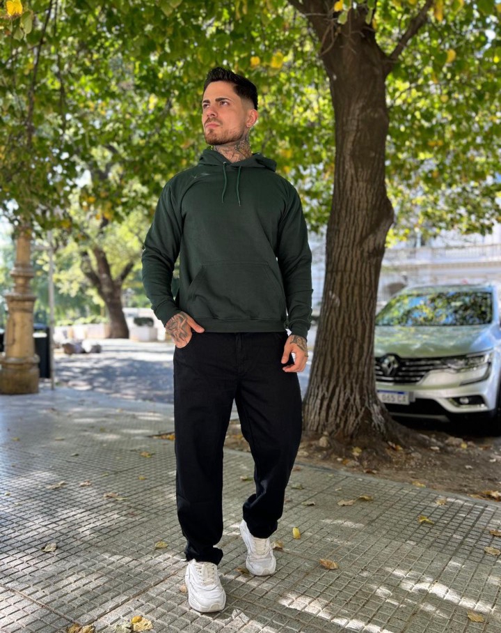 Pantalón Corte Recto Hombre Clásico - Imagen 2