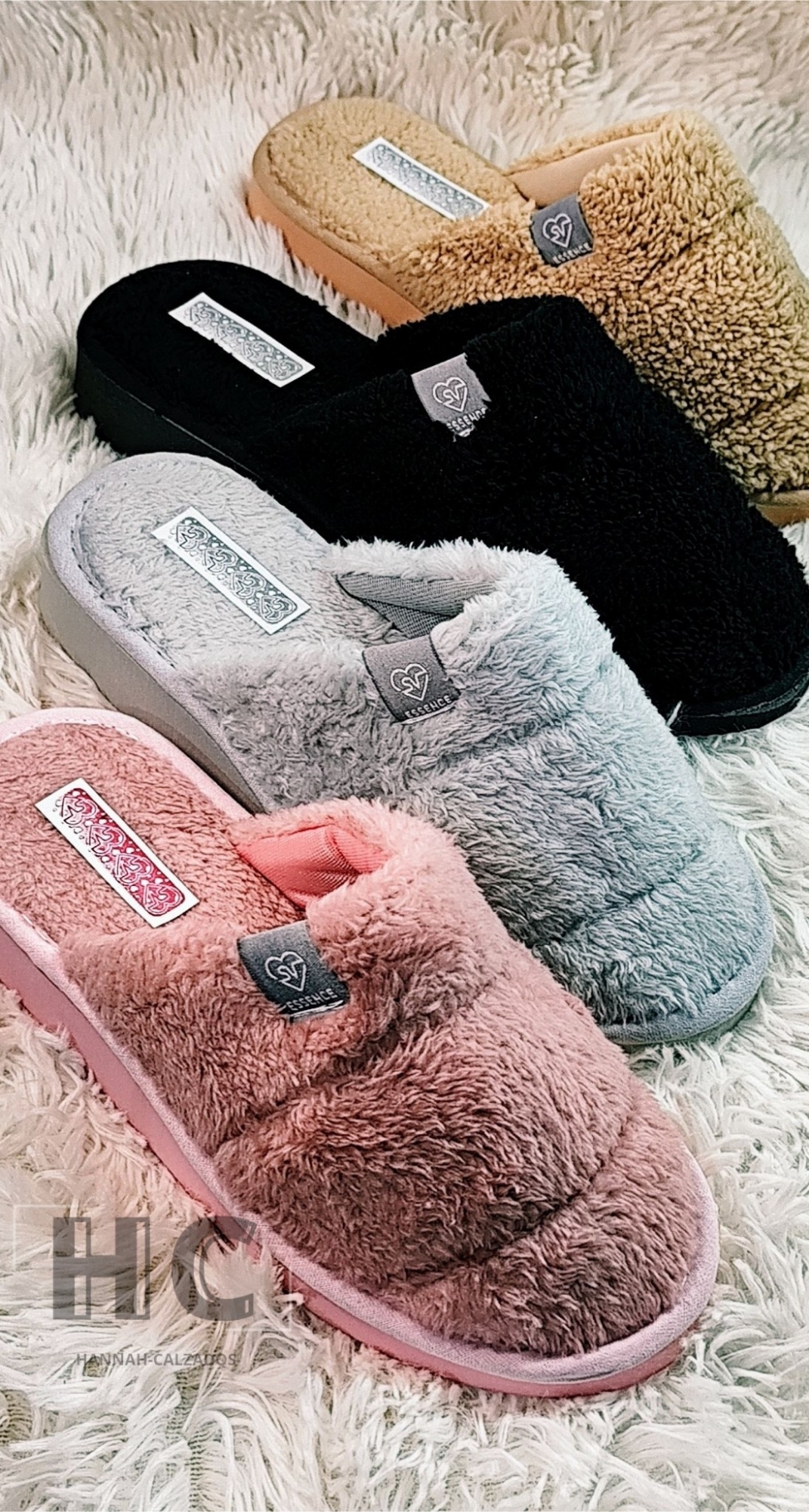 Pantuflas Peluche St-valen Dama - Imagen 1