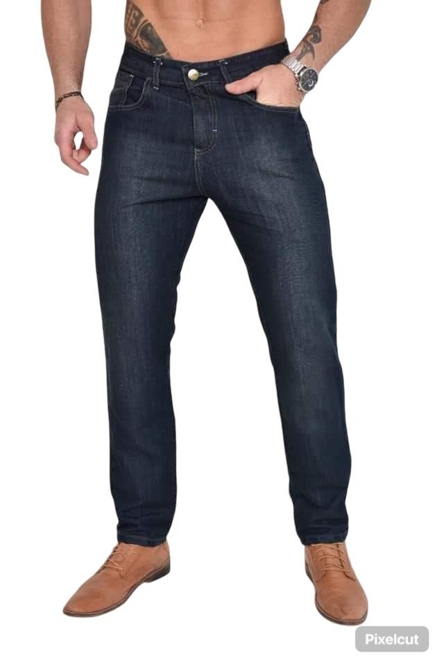 Pantalón Jeans Corte Clásico Rigidos - Imagen 2