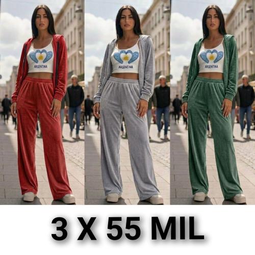 Conjunto 3 Piezas Plush