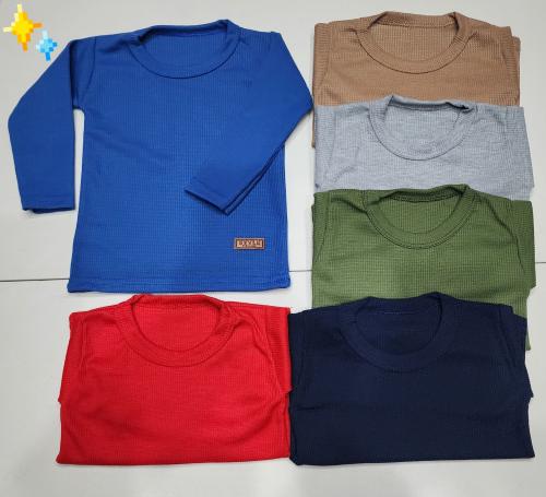 Camiseta de Waffle Bebé